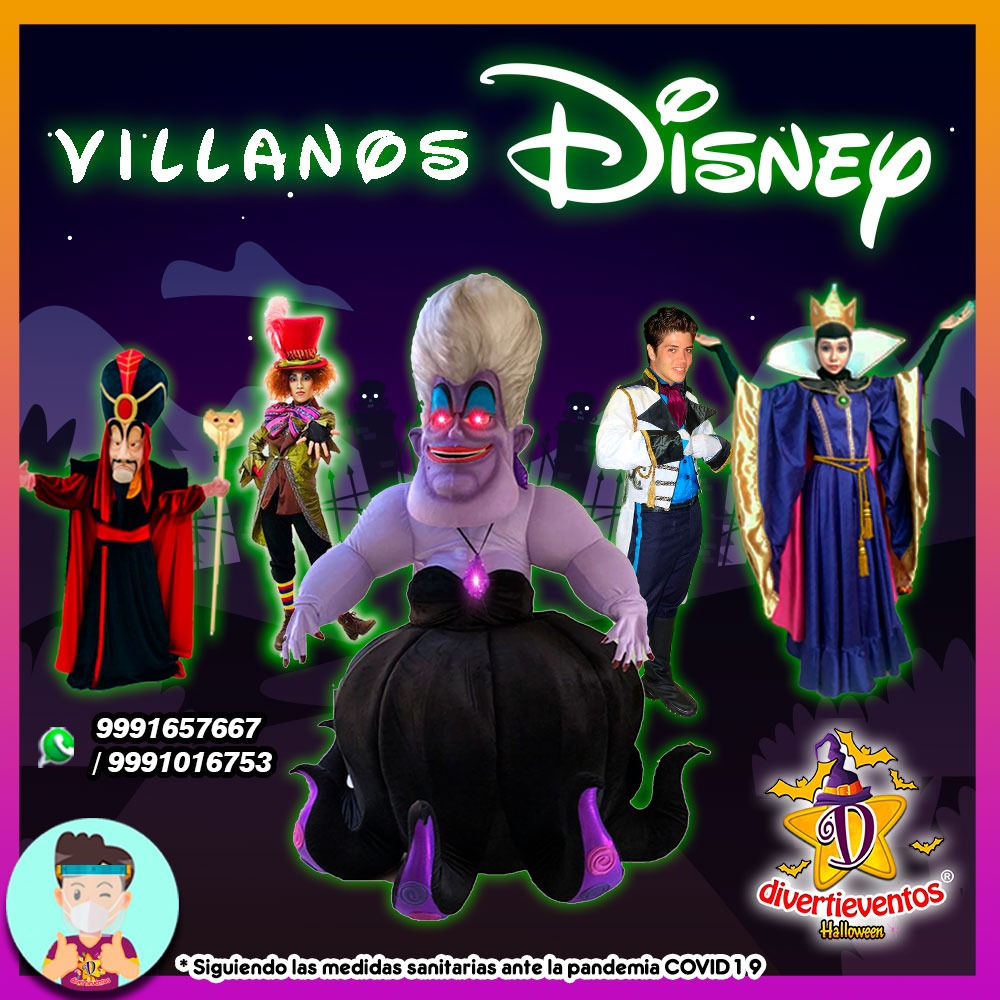 villanos disney